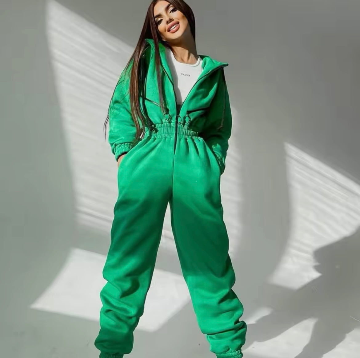 Zelma - Casual Damen Hoodie Set