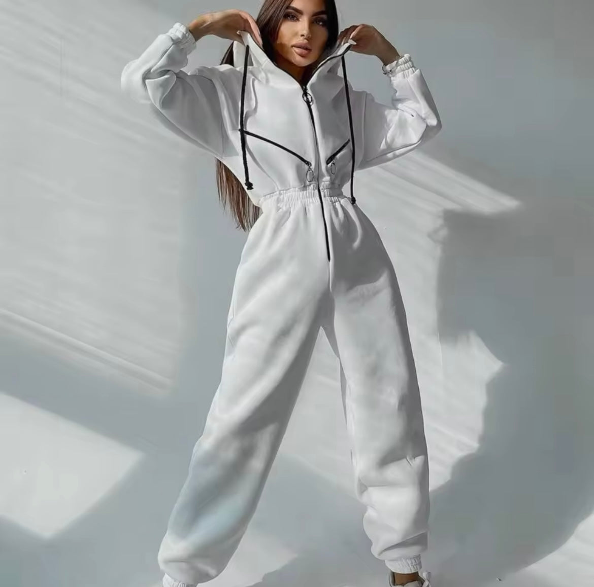 Zelma - Casual Damen Hoodie Set