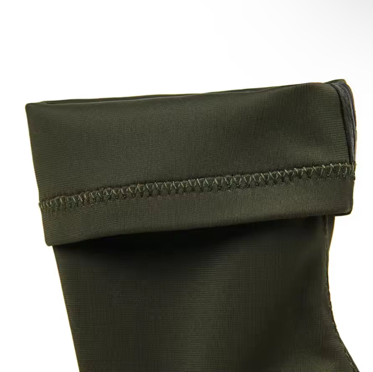 Finia - Grüne Satin Stiefeletten mit 10cm Blockabsatz